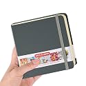 5x5 Pocket Sketch Book,80gsm Hardcover Art Sketchbook for Drawing Journal