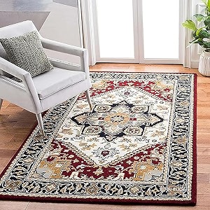 5x8 Ft Wool Floor Rug - Premium