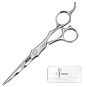6.0 Inches Hair Scissors Professional, Japanese 440C, Convex Sharp Edge