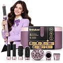 6-in-1 Air Styling & Drying System for Women, Multi-Styler Hair Dryer with Auto Wrap Curlers, Straightening Comb, Cylinder Comb, Diffuser, Air Collector & Storage Case, for Curling, Smoothing, Volume & Drying