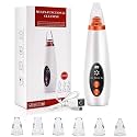 6-in-1 Electric Blackhead Remover Tool | USB Rechargeable Acne Pimple Pore Vacuum Cleaner | Derma Suction Machine for Nose & Facial Skin Care (6 in 1 Multi-function)