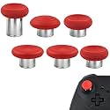 6 in 1 Elite Series 2 Thumbsticks for Xbox Elite Series 2 Controller(Red)