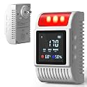 Carbon Monoxide Detectors Plug in Wall with Temperature and Humidity