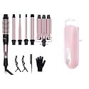 6 in 1 Wand Curling Iron, Visible Heated Eyelash Curler