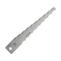 The 6" Brake Pad Measuring Tool,Brake Drum Wear Detection Gauge in 16nds