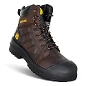 6" Steel Toe Work Boots, Full Grain Leather, Kevlar Puncture Proof