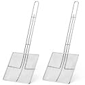 6.6 Inch Square Strainer Fine Mesh With Long Handle 2-Pack