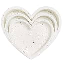 6 8 10 Inch Silicone Heart Shaped Cake Pans for Baking, 3 Pcs