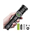 High Power Rechargeable Torch Light Long Range |5000mAh Battery | Waterproof Emergency LED Light | Camping, Outdoor, Home Use | USB Charging | Self Defense Flashlight(9 Mode Torch)