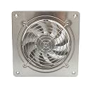 6 Inch 45W High Speed Blower Toilet Kitchen Bathroom Hanging Wall Window Ventilator Air Extractor Fans 6''