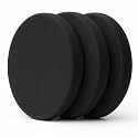 3Pcs 6 Inch Black Polishing Buffing Pads for 150mm Backing Plate, High-Density Sponge Foam Pads for Car Buffer Polisher – Cutting, Compounding Pads for RO/DA/GA Car Polisher