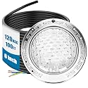 6 Inch LED Spa Lights for Inground Pool, AC120V Cool White 6000K Pool Lights Compatible with pentair and Hayward 6 "Wet Niches,IP68 Waterproof,10W,100 FT Cord