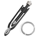 6 Inch Safety Wire Pliers with 25ft Stainless Steel Twist Safety Lock Grip Wire .032, Twisting Tool for Motorcycle/Dirt Bike Grips, Aircraft, Auto Industry