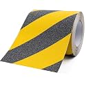 ONTWIE Anti Slip Tape, 6 Inch x 33ft Safety Non Slip Tape (Yellow/Black)