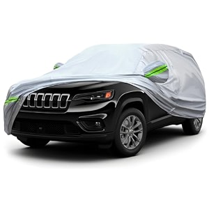 6-Layer Full Car Cover is All-Weather Waterproof