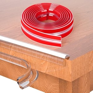 3-meter silicone edge protector strip baby proofing edge amp corner guard child safety cushion for furniture desks sharp corners  soft amp durable for kids edge tape 3 meter