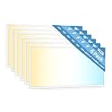 6 Pack 2x4 LED Flat Panel Light for Drop Ceiling, 9360lm Selectable 30W/40W/50W/60W/72W, Color Temperature 3000K/3500K/4000K/5000K/6500K, 0-10V Dimmable, 120-277V, ETL