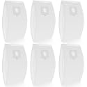 6 Pack 53292 Sears Style Q/C HEPA Cloth Vacuum Bags for Kenmore Canister 5055, 50557, 50558, 53291, 21814, 81214,BC3005, BC7005, Replace Part 20-53292, 20-50410