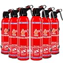 6 Pack ABC Dry Chemical Fire Extinguisher - Portable Fire Spray with Mounting Bracket for Home Kitchen Car Boat RV &amp; Business - Compact Non-Toxic Safety Device