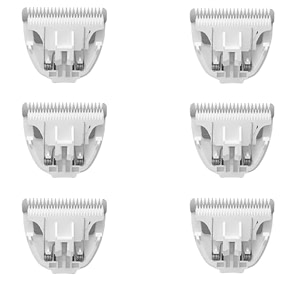 6 Pack Ceramic Blades Replacement for Dog