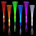6 Pack Halloween Glow Sticks Toys for Kids, Light Up Party Favors Supplies