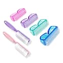 6 Pack Handle Grip Nail Cleaning Brush, Fingernail Brush