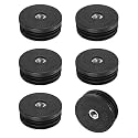 M METERXITY 6-Pack Inserts with M8 Thread, 2" (50mm) OD Plastic Tube Insert