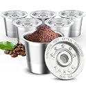 AANQQ Reusable K Cup Coffee Pods for Keurig 1.0: Brew More Save More 6 Pack