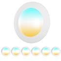 6 Pack LED Disc Lights Ceiling 6 Inch, Dimmable Flush Mount Disk Lights