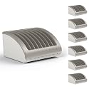 6-Pack, 8-Device Universal AC Laptop Charging Station with Power Strip