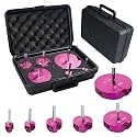 6 Pack PVC Pipe Reamer Kit, Fitting Saver Drill Tool Set