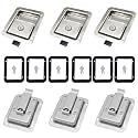 6 Pack Stainless Heavy Duty Flush Mount Handle Latch for Trailer Toolbox