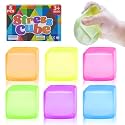6 Pack Stress Cube Squishy Stress Balls for Adults Kids,Sensory Fidget Toys