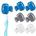 6 Pack Toothbrush Covers Portable Toothbrush Coverings Clips for Protectors Tooth Brush Storage Head Cover Cap Tooth Brush Covers for Kids Bathroom Home Travel Tooth Brush Case