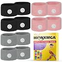 HIONXMGA 6 Pairs Motion Sickness Bands – Anti Nausea Acupressure Wristbands