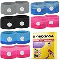 HIONXMGA 6 Pairs Motion Sickness Bands – Anti Nausea Acupressure Wristbands