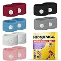 HIONXMGA 6 Pairs Motion Sickness Bands – Natural Anti Nausea Acupressure Wristbands for Morning &amp; Motion Sickness Relief – Ideal for Car, Cruise &amp; Flight Travel – for Adults and Kids
