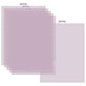 6 PCS 14 Count Plastic Mesh Canvas Sheets, 11x8.2 inch Plastic Cross Stitch Canvas for Cross Stitch, Embroidery, Knit,Crochet DIY Projects and Embroidery Making (Lavender)