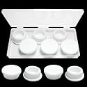 6 Pcs 34.8 mm/1.38 in Silicone Rubber Plug for 33.8 mm Round Holes