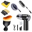 6 PCS - 3in1 Car Vacuum Microfiber Car Duster Kit|Interior & Exterior Car Cleaning Detailing Tool|Scratch & Lint Free, Pollen Removing|Car Extendable Long Car Duster (6 PCC CAR Combo)