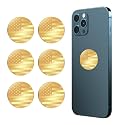 6 Pcs Cell Phone Protection Sticker, 5G New Phone Protector, 360 Round Block Electromagnetic Waves for Mobile, Computer, Radio, Laptop, Tablet PC, WiFi Router, TV, All E-Devices