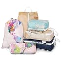 6 Pcs Compression Packing Cubes for Travel, Waterproof Luggage Organizer Washable Storage Bags Set - Packaging Cubes for Backpack Travel and Carry-Ons