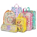 6 Pcs Compression Packing Cubes for Travel, Waterproof Luggage Organizer Washable Storage Bags Set - Packaging Cubes for Backpack Travel and Carry-Ons