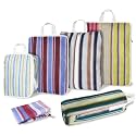 6 Pcs Compression Packing Cubes for Travel, Waterproof Luggage Organizer Washable Storage Bags Set - Packaging Cubes for Backpack Travel and Carry-Ons