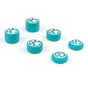 6 Pcs Cute Thumb Grip Button Cap Compatible with PlayStation 5 (PS5), PlayStation 4 (PS4), Xbox One, Xbox Series X/S, Nintendo Switch Pro Controller Joystick Grips Accessories