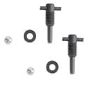 6 Pcs Hydraulic Jack Accessories Jack Parts Oil Release Valve Oil Release Screw Vertical Jack Oil Seal for Jacks Below 20 Ton