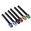 6 pcs Motorcycle Breather Hose Gas Fuel Tank Cap Vent