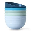 【6 Pcs】Unbreakable Mixing Bowls Unbreakable Salad Bowls, 68 Ounces Microwave and Dishwasher Safe BPA-Free Serving Bowls for Cereal,Salad,Soup,Ramen,Noodle,Oatmeal,Snack Apply to Kitchen,Freezer