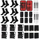 6 Sets Baby Shower Game Prizes for Men Winner,Black