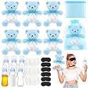 6 Sets Bottle Chug Baby Shower Games Blue Bear